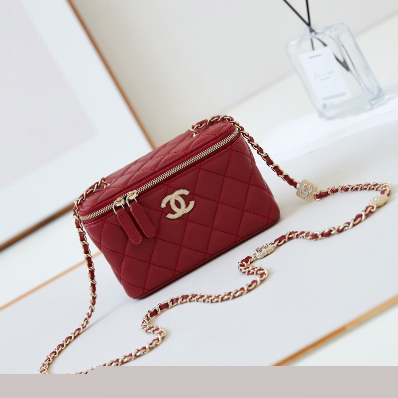 Ch*el cosmetic bags
